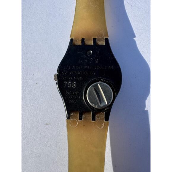 1985 Vintage Ladies Velvet Underground Swatch Watch Vintage Rare - Picture 5 of 5